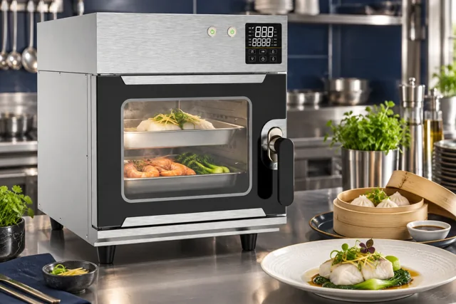 BOLDLION BL-SH-RSC-US061-BL Two-tray food steamer